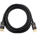 Pearstone DisplayPort 2.1 DP54 Male Cable (10')