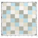 TRP WORLDWIDE Interlude Checkerboard (White/Natural/Blue/Gray, 12 x 20')