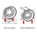 Japan Hobby Tool JHTDK-55 Camera Eyecup for Nikon Z7 II, Z7, Z6 III, Z6 II, Z6, Z5 II, and Z5 Cameras