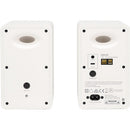 Edifier M60 Compact Desktop 2.0 2-Way Active Bluetooth Speakers (White, Pair)