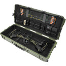 SKB iSeries REV2 Plush Large Parallel Limb Bow Case (OD Green, Gray Plush Interior)