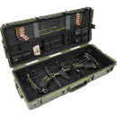 SKB iSeries REV2 Plush Large Parallel Limb Bow Case (OD Green, Gray Plush Interior)