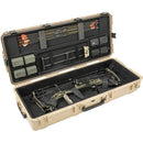 SKB iSeries REV2 Plush Large Parallel Limb Bow Case (Tan, Black Plush Interior)