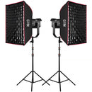 GVM SD600D Bi-Color LED Monolight (2-Light Kit)