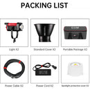 GVM Pro SD300B Bi-Color LED Monolight (2-Light Kit)