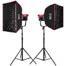 GVM Pro SD300B Bi-Color LED Monolight (2-Light Kit)