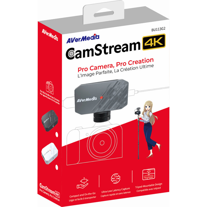 Buy in India AVerMedia CamStream 4K (White) – Tanotis