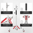 GVM DL300 Rolling Light Stand with Casters