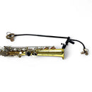 Evno Microphone Systems SXP2-TA4 Double Microphone System for Soprano Saxophone (TA4 Cable)