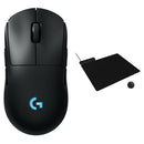 Logitech G PRO 2 LIGHTSPEED Wireless Mouse & POWERPLAY 2 Charging Pad Kit (Black)
