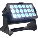 JMAZ Electro W18 Panel Battery Powered IP65 RGB+L LED Light with Wireless DMX (Black)