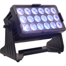 JMAZ Electro W18 Panel Battery Powered IP65 RGB+L LED Light with Wireless DMX (Black)