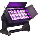 JMAZ Electro W18 Panel Battery Powered IP65 RGB+L LED Light with Wireless DMX (Black)