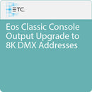 ETC Eos Classic Console Output Upgrade to 8K DMX Addresses