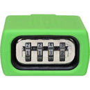 LocknCharge 4-Digit Combination Keyless Padlock (Green)