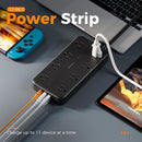 Tessan Surge Protector with Flat Plug, 8 AC Outlets, 2 USB-A & 1 USB-C