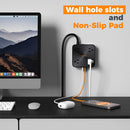 Tessan Fast-Charging Surge Protector with 4-Outlets, 2 USB-A & 2 USB-C (6', Flat Plug)