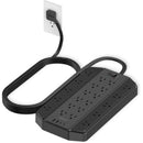 Tessan Surge Protector with 22 Outlets, 2 USB-A & 2 USB-C (Black, 10')