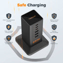 Tessan 6-in-1 100W USB Charging Station