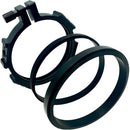 Simmod Four Clamp-On Lens Ring with NATO Rail Receiver Kit & Hard Case