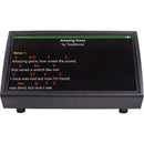 lyrics prompter MOGX Pro Horizontal Stage Teleprompter with Anti-Glare Plexiglass (24")