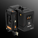 ZGCINE Cinema Set 1 with VM-HS2 Dual V-Mount Battery Adapter Plate and 2 x ZG-V99 Pro V-Mount Batteries