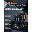 ZGCINE Cinema Set 1 with VM-HS2 Dual V-Mount Battery Adapter Plate and 2 x ZG-V99 Pro V-Mount Batteries