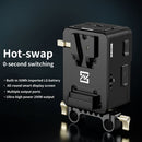 ZGCINE Cinema Set 2 with VM-HS1 Hot Swap V-Mount Plate and ZG-X222 V-Mount Battery