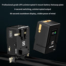 ZGCINE Cinema Set 2 with VM-HS1 Hot Swap V-Mount Plate and ZG-X222 V-Mount Battery