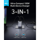 Anker Prime 100W 3-Port USB GaN Wall Charger