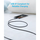Anker 322 Braided USB-A to USB-C Cable (Black, 10')