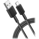 Anker 322 Braided USB-A to USB-C Cable (Black, 10')