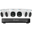 Luminys K56-8L1A2 8-Channel UHD 4K NVR with 2TB HDD & Six 5MP LumiLuxLite Turret Cameras Kit