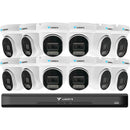 Luminys K5T-16L2A4 16-Channel UHD 4K NVR with 4TB HDD & 12 x 5MP LumiLuxLite Turret Cameras Kit