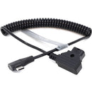 DigitalFoto Solution Limited Coiled USB-C to D-Tap Power Cable for DJI Focus Pro/SDR & Tilta Nucleus N2