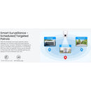 aosu Security Cam D1 SE 3K Outdoor Wi-Fi Pan/Tilt Camera (Wired Power)