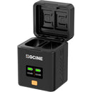 ZGCINE Fast Dual Charger for Canon LP-E17 Batteries