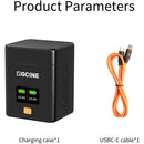 ZGCINE Fast Dual Charger for Canon LP-E17 Batteries