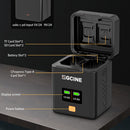ZGCINE Fast Dual Charger for Canon LP-E17 Batteries
