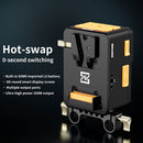 ZGCINE VM-HS1 Hot-Swap V-Mount Battery Plate (Orange)