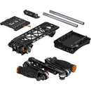 Bright Tangerine KASBAH ?tman Universal Shoulder Rig & Handle Kit (Wide, 2-Axis BUD VCT-14)