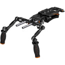 Bright Tangerine KASBAH ?tman Universal Shoulder Rig & Handle Kit (Wide, 2-Axis BUD VCT-14)