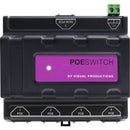Visual Productions PoeSwitch Unmanaged PoE Network Switch (4-Port)