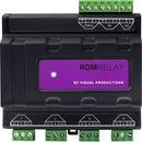 Visual Productions RdmRelay DIN Rail DMX/RDM 4-Channel Relay