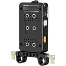 ZGCINE VM-VP3 V-Mount Plate with D-Tap/USB-C PD Output & 15mm Rod Clamp