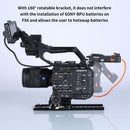 ZGCINE VM-VP5 V-Mount Plate with Regulated 19.5V Output for Sony FX6 Camera