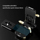 ZGCINE VR-Kit 4 Quick Release Metal V-Lock Battery Plate with Arca-Type Mount