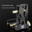 ZGCINE VR-Kit 4 Quick Release Metal V-Lock Battery Plate with Arca-Type Mount