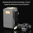 ZGCINE VR-Kit 4 Quick Release Metal V-Lock Battery Plate with Arca-Type Mount