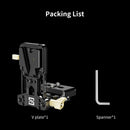 ZGCINE VR-Kit 4 Quick Release Metal V-Lock Battery Plate with Arca-Type Mount
